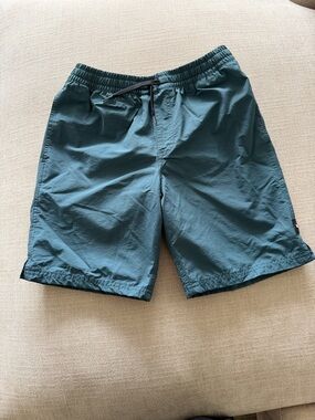 Vans Youth’s Teal Drawstring Casual Swim Shorts